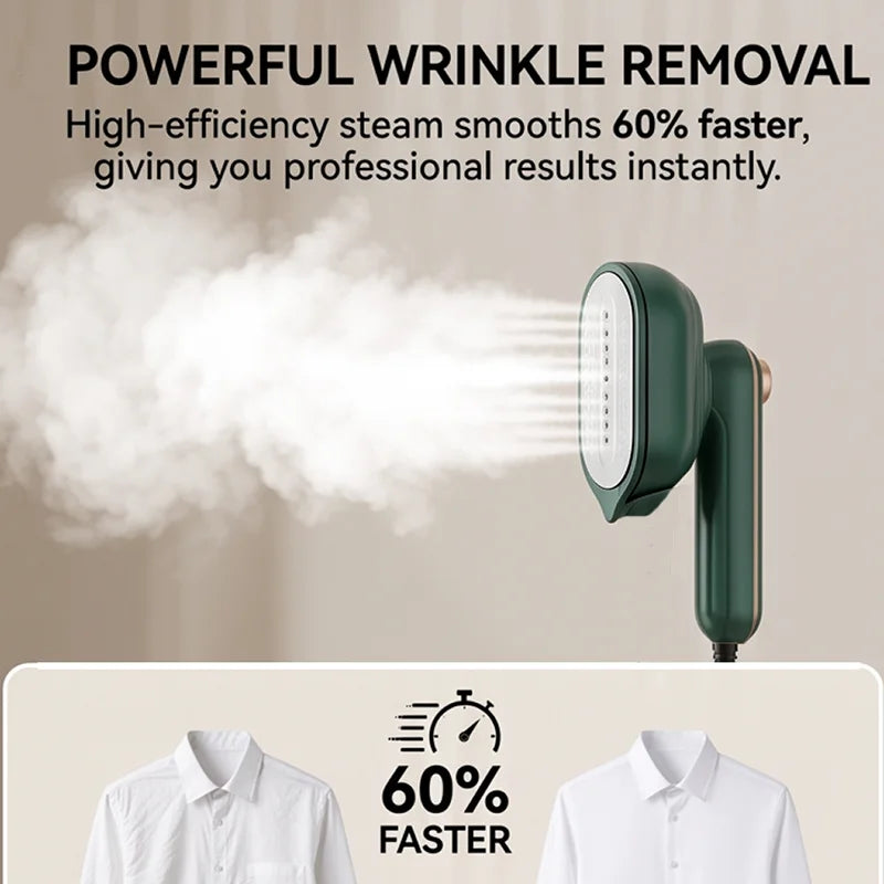 Handheld Vertical Steam Iron Clothing Plate Makeup Iron for Clothes Voor Mini Ironing Machine Portable Travel Garment Steamer