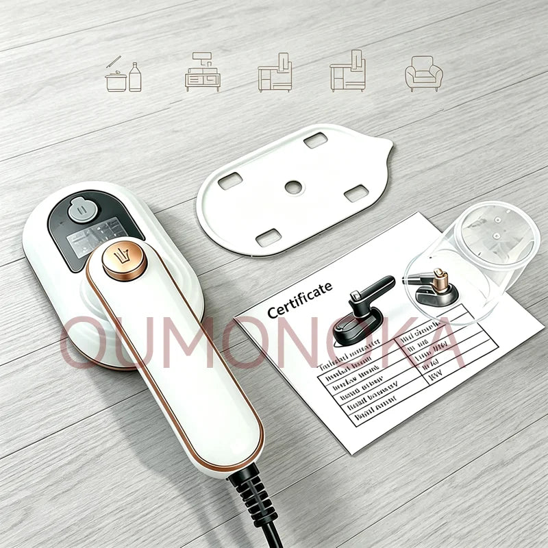 Handheld Vertical Steam Iron Clothing Plate Makeup Iron for Clothes Voor Mini Ironing Machine Portable Travel Garment Steamer