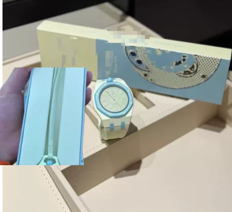 New Ap Swatch Joint Royal Oak Quartz Watch Cute Fashion Exquisite Watch 1 to 1 Replica Logo Silicone Strap Holiday Surprise Gift